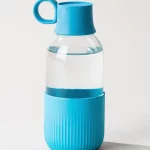 Bouteille personnalisable publicitaire bleu clair