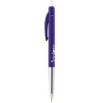 Stylo bic m10 violet personnalisable publicitaire