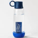 Bouteille personnalisable publicitaire bleu marine