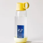 Bouteille personnalisable publicitaire jaune