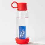 Bouteille personnalisable publicitaire rouge