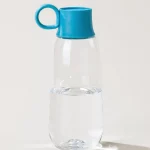 Bouteille 1L personnalisable bleu