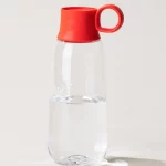 Bouteille 1L personnalisable rouge