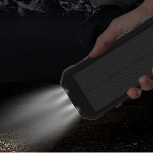 Power bank noir personnalisable publicitaire