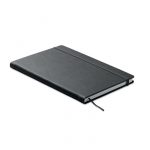 Carnet personnalisable publicitaire noir