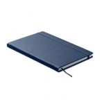 Carnet personnalisable publicitaire bleu