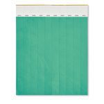 Blacelet tyvek vert turquoise personnalisable