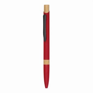 Stylo bille rouge cadeau d'entreprise