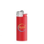 Briquet bic J25 personnalisable rouge
