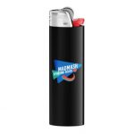 Briquet bic J26 personnalisable noir