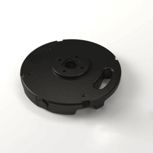 Socle pvc noir publicitaire