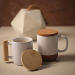 Mug avec couvercle personnalisable