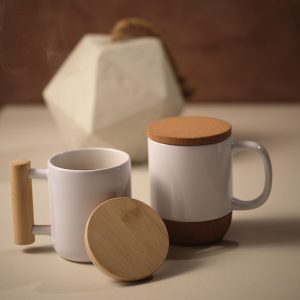 Mug avec couvercle personnalisable