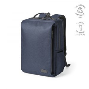 Sac à dos bleu publicitaire