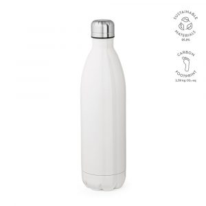 Bouteille publicitaire blanc