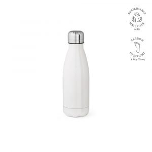Bouteille publicitaire blanc