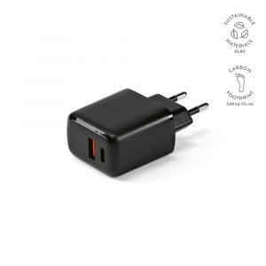 Chargeur publicitaire noir