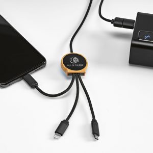 Cable de recharge 5 en 1 noir