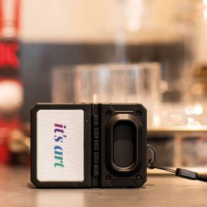Enceinte personnalisable noir
