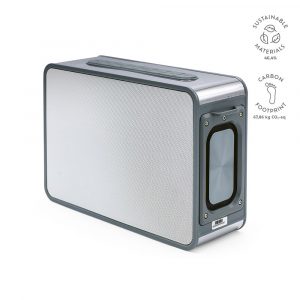 Enceinte grise personnalisable