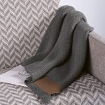 Serviette grise publicitaire