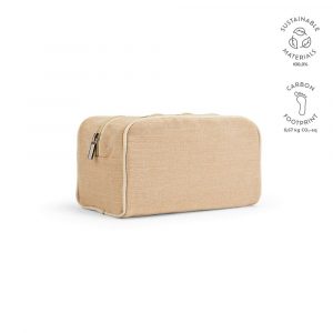Trousse de toilette publicitaire beige