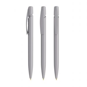 stylo bic media clic gris publicitaire