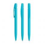 stylo bic media clic bleu turquoise publicitaire