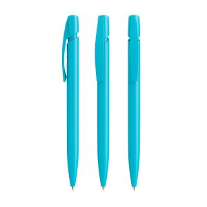stylo bic media clic bleu turquoise publicitaire