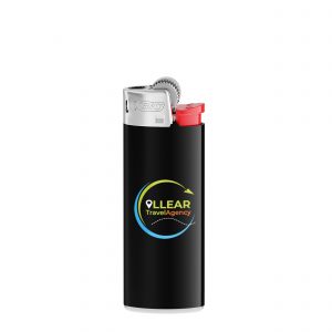Petit briquet bic noirpublicitaire
