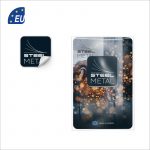 Sticky cleanner microfibre personnalisable noir