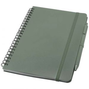 Carnet A5 vert promotionnel