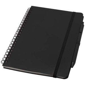 Carnet A5 noir promotionnel