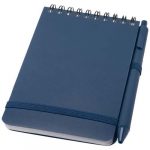 Carnet A6 spirales bleu promotionnel