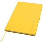 Carnet A5 jaune personnalisable