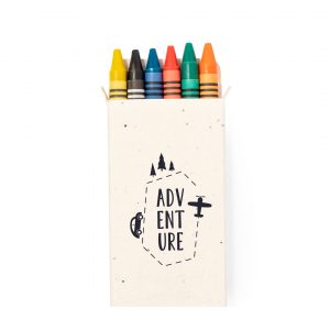 Boîte Crayons Ensemencé publicitaire