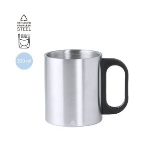 Tasse grise publicitaire