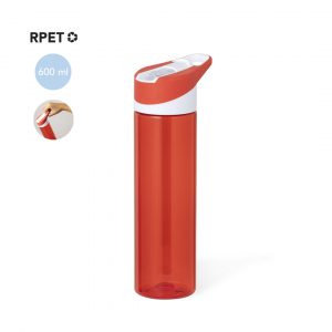 Gourde rouge personnalisable