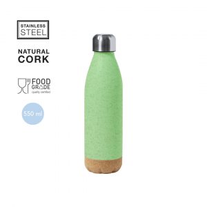 Bouteille vert publicitaire