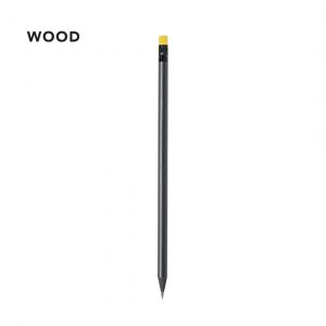 Crayon à papier gomme jaune personnalisable