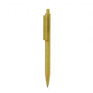 Stylo jaune personnalisé