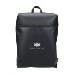 Sac à dos noir publcitaire