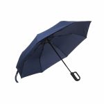 Parapluie automatique bleu marine personnalisable
