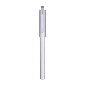 Stylo encre gel blanc publicitaire