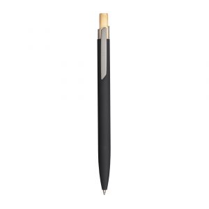 Stylo à bille noir publicitaire