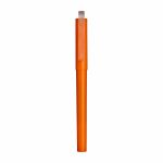 Stylo encre gel orange fluo personnalisé