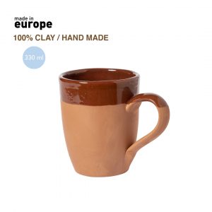 Mug en argile publicitaire