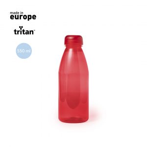 Bouteille rouge personnalisable