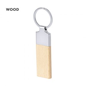 Porte clés métal et bois personnalisé