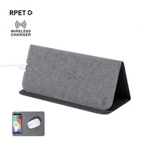 Tapis de souris et chargeur induction cadeau d'entreprise
